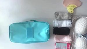 Túi Đựng Đồ Du Lịch Đa Năng Di Động Đựng Đồ Lót Mỹ Phẩm Đồ Vệ Sinh Cá Nhân Chất Liệu Oxford Gấp Gọn Được Dùng Cho Du Lịch Ngoài Trời