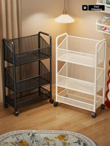 Multipurpose Mobile Storage Bookcase Shelf