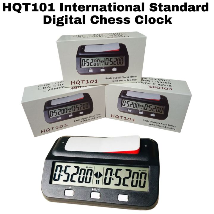 HQT101 FIDE Approved International Standard Digital Chess Clock