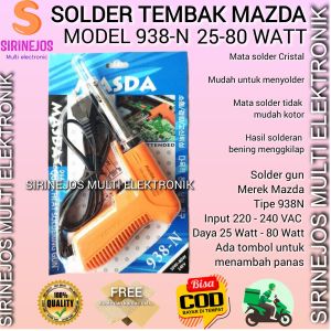 solder tembak masda 938n solder gun Solder Presto 80w