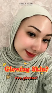 【QMM】SKIN RENEW Whitening Cream 30ml – Natural Brightening & Rejuvenating with Niacinamide for Radiant Skin