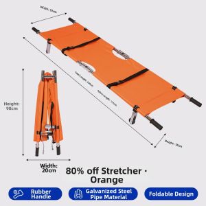 PATGEAR | Medical Foldable Portable Emergency Rescue Stretcher