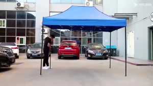 Foldable Outdoor Tent 3x6Meter Retractable Tent Heavy Duty Sunshade Waterproof Adjustable Height