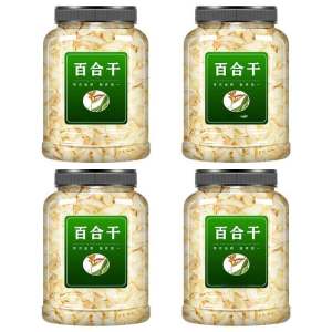 Edible Sulphur Free Lily Bulb Slices