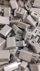 China Shipping [2025]4 EU Standard Mobile Phone Charger   Single Port usb Flat Fourth Generation European Standard American Standard 5v1a Charger Round Plug 3.1