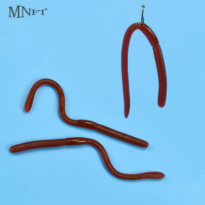 10Pcs 18cm TPR Earthworm Lures Wobbler Fake Baits for Sea Fishing Carp Trout Bass - Fishing Accessories