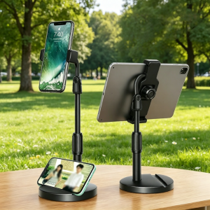 XSR | Rotatable Adjustable Phone Stand 360 Degree Swivel Live Streaming Multi-functional Photography Holder