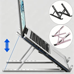Portable Foldable Computer Monitor Stand Adjustable Laptop Stand Suitable for Small-Sized Tablet Dock Accessories