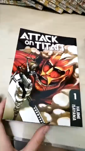 ATTACK ON TITAN ENGLISH VERSION MANGA / COMIC BOOK VOL 01 - 34 END (FULL SET)