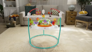 Fisher-Price Animal Activity Jumperoo จั๊มเปอร์เด็ก ของเล่นเสริมพัฒนาการกล้ามเนื้อพร้อมเสียงเพลง