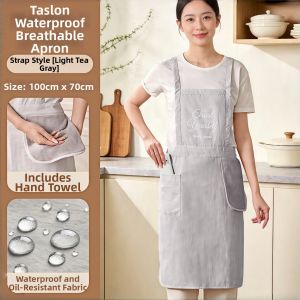 GUOQI | Waterproof Breathable Oil-Resistant Kitchen Apron