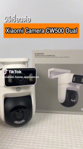 XIAOMI CW500 Dual 4MP 360° Security Camera with AI Human Detection Full-Color Night Vision IP66 Weatherproof Dual-Lens Design Wi-Fi 6 and Google Assistant