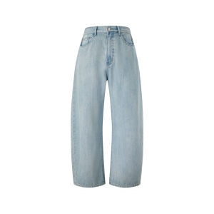 CHINISM | Wrinkle-Resistant Lyocell Blend Mens Jeans Straight Loose