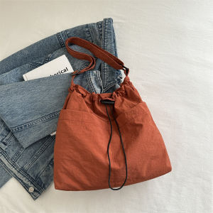 Large Capacity Canvas Tote Bag Womens 2024 New Fashion Casual Versatile Single Shoulder Slant Cross Bag Office Commute Bag