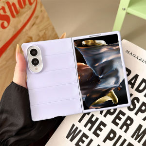 Luxury Matte Skin Feel Phantom Shield Case for Samsung Galaxy Z Fold8 Wide Fold 3 4 5 Zfold 8 Ultra 7 6 Candy Color Cover Fundas