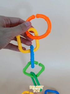 พร้อมส่ง🚀โซ่หมากเก็บยักษ์ 35 ชิ้น ชุดตัวต่อทรงเลขาคณิตเสริมพัฒนาการ รูปทรงสวย ฝึกกล้ามเนื้อมือของเด็กและการเคลื่อนไหว