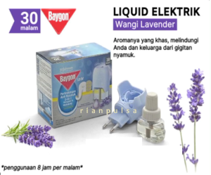 Baygon Elektrik Liquid Alat Anti Nyamuk Cair Set Listrik Tanpa Asap