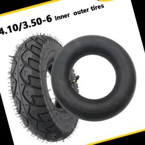 Elderly Scooter Tire 4.10/3.50-6 Inner and Outer Tire Electric Scooter Tricycle Wheel 3.50-6