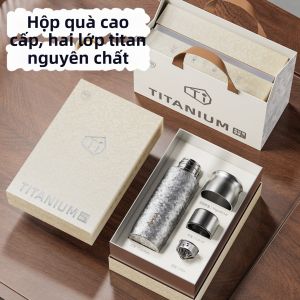 Bemega | Cốc Giữ Nhiệt Titanium Nguyên Chất Cho Nam