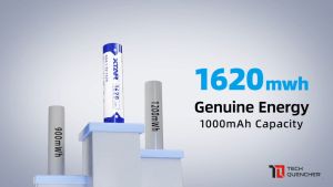 XTAR AAA 1.5v 1000mAh (1620mWh) 4 PACK Rechargeable Battery Lithium-Ion -Built-In LED Indicator - Protected