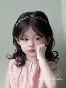 Double Layer Full Drill Star Hairband for Girls Children Non-Choking Baby Headband Hair Accessories Girl Hair Clips