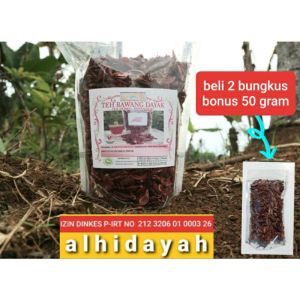 Bawang dayak rajang kering 500 gram