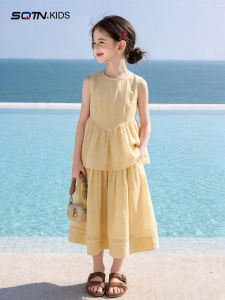 SQTN.KIDS | Girls Summer Casual Princess Dress