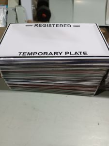 NEW SIZE BLANK PLATE/NEXT DAY SHIP OUT
