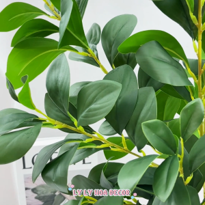 COMBO 5-10 Cành Lá Chanh Trang Trí Nhà Cửa Hàng Văn phòng Sự Kiện. Hoa Lụa Décor