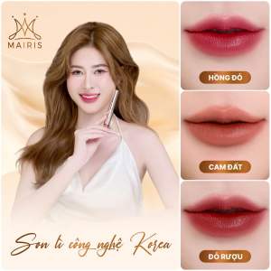 Combo 3 Son Moaz Siêu Lì-Không Chì-Công Nghệ Chuẩn Hàn [ Tặng Nước Hoa Mini 5ml ] Trần Ngọc Phương Mai