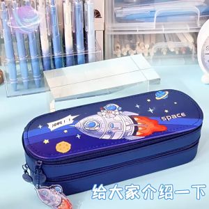 Multi Functional and Large Capacity Pencil Case 1pcs Lightweight Waterproof Student Supplies