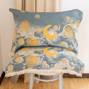 ผ้าเช็ดหน้าห่มผ้าฝ้ายแท้สำหรับใช้ในบ้านแบบใหม่สำหรับผู้ชายและผู้หญิง ผ้าฝ้ายแท้เนื้อนุ่มดูดซับเหงื่อป้องกันน้ำมันศีรษะสำหรับคู่รัก