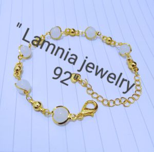 GELANG VIRAL BATU ZIRCON PERHIASAN WANITA DEWASA TERBARU DAN TERMURAH