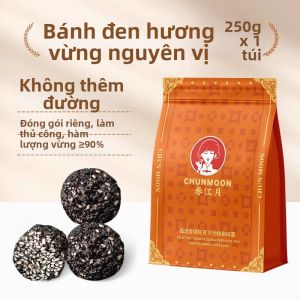 CHUNJIANGYUE | Bánh Kẹo Truyền Thống Hương Mật Ong Hạt Mè Đen