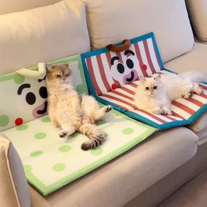 Double-Sided Waterproof Dirty-Resistant Pet Cooling Mat Cats And Dogs Sleeping Pad Universal Household Pet Mat Cool Nest