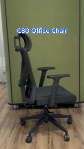C80 Office Chair ★ Ergonomic Office Chair ★ Comfortable Support ★ Self Setup