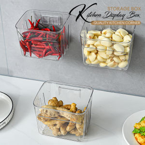 Wall Mounted Clear Organizer Bin Self Draining Multipurpose Kitchen Bathroom Laundry Vanity Storage Shelf