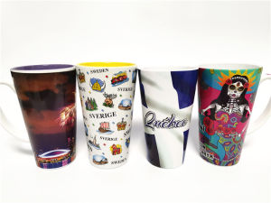 Export Mug Stylish Ceramic Cup Glass Cup Large Bowl Cup Export Beauty Travel City Memorial Collection Random