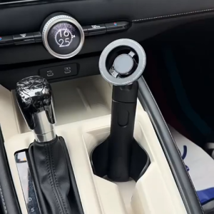 SEAMETAL Car Beverage Holder Mobile Phone Mount Strong Magnetic Rotation Height Adjustment Cabin Travel Accessory