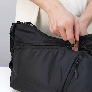 BJIAX Men Large Capacity Waterproof Nylon Fabric Shoulder Bag