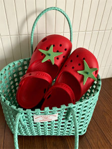XIXITIAO | Anti-slip Non-fatiguing Mary Jane Soft-soled Red Tomato Jelly Sandals