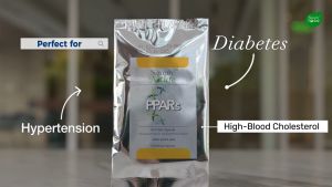 Serious Diabetes Program- both SUPERFOOD PPARs Tablets & Dietary Fibre Cleansing Plus for Diabetes Anti-Inflammation Anti-Cancer Immune System Activator & Booster Natural Management of Blood Cholesterol & Strokes by SimplyNature