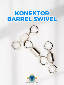 Rolling Swifel Pancing Stainless Anti Karat 100 PCS Konektor Pancing Fishing Linker Barel Bearing Pancing Dengan Ring Solid Fishing Gear