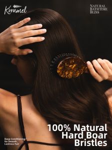 KRRAMEL | Luxury Gentle Bristle Hair Care Comb