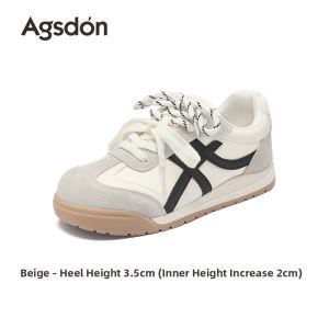 Agsdon | Pink Breathable Casual Sport Shoes