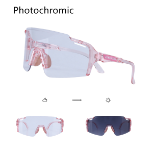 Photochromic Cycling Glasses for Men TR90 Sports MTB Mountain Road Bike Eyewear Clear Lens Bicycle Goggles Cycling Sunglasses