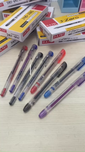Bút gel nắp đậy Dong A My gel hàng chính hãng hàn quốc 0.5mm. Mực đều đẹp êm ái màu mực đẹp.