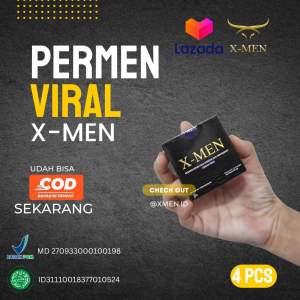 PERMEN XMEN 100% ORIGINAL HERBAL GINSENG | LEBIH DARI SATU BOX MAKIN MURAH | PERMEN STAMINA PRIA 100% ORIGINAL