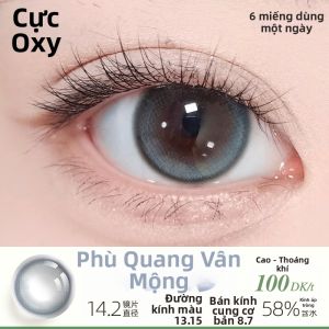 YOUHOO | Mắt kính màu độ thấm khí cao 6 cặp