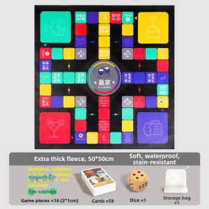 QILEYUAN | Drinking Game Flight Chess for Adult Family Gatherings and Bar Entertainment